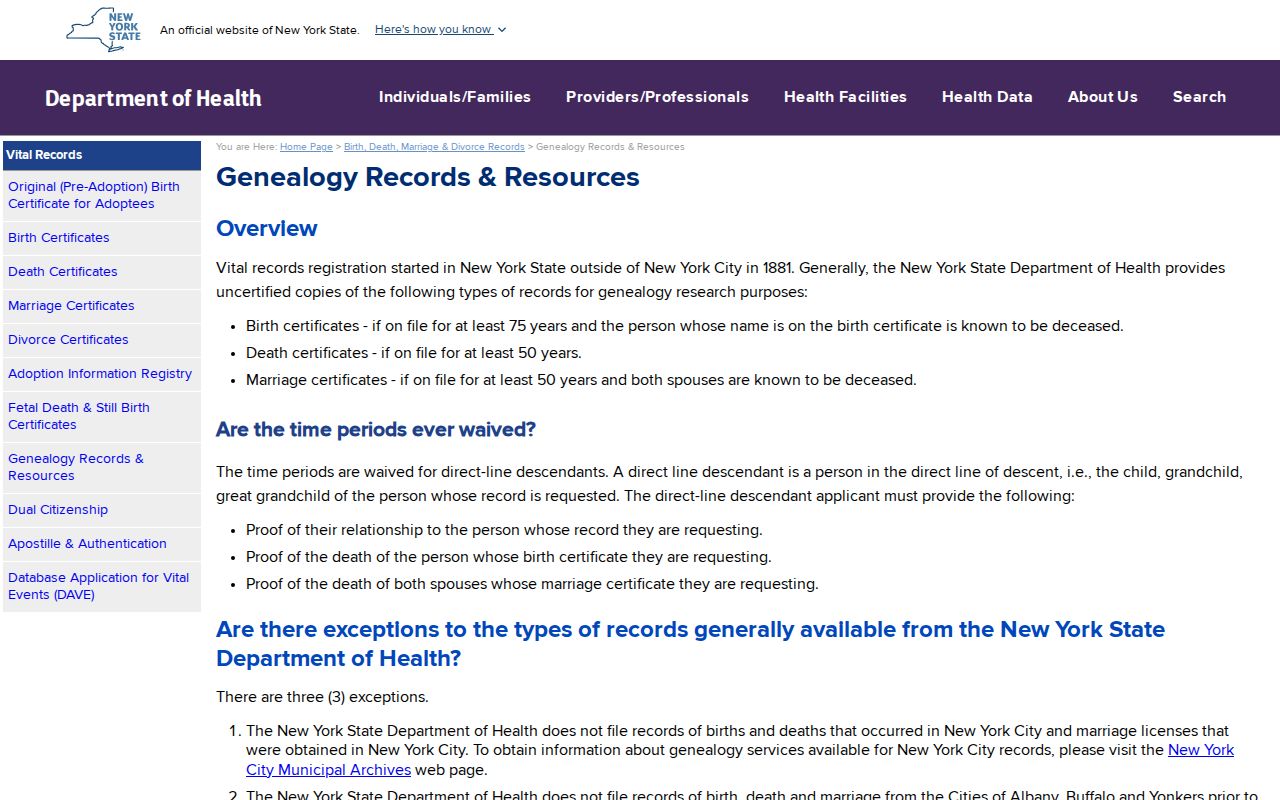 Halfmoon residents directory New York vital genealogy records page