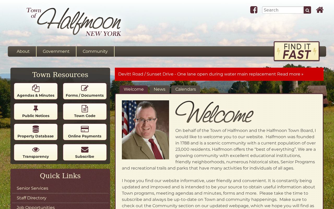 Halfmoon neighbors Town of Halfmoon community-services source